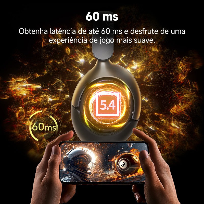 Fone De Ouvido Bluetooth Over Ear