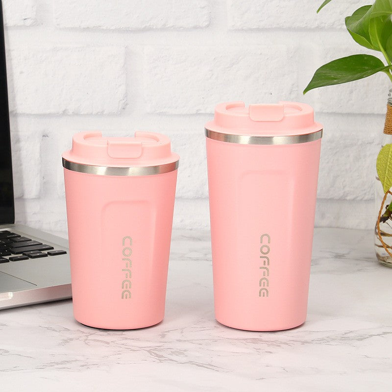 Copo Térmico Em Aço Inoxidável Com Tampa