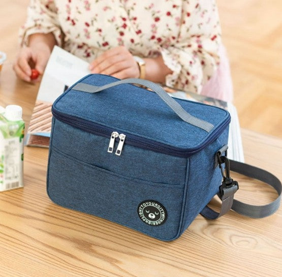 Bolsa Térmica Compacta Com Alça Ajustável