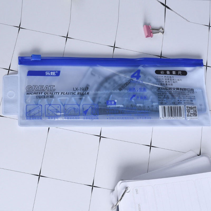 Kit De Esquadros 4 Peças