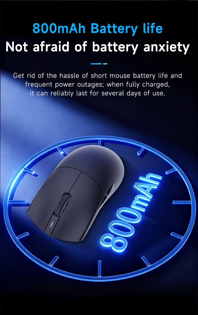 Mouse Sem Fio Bluetooth Tri Mode