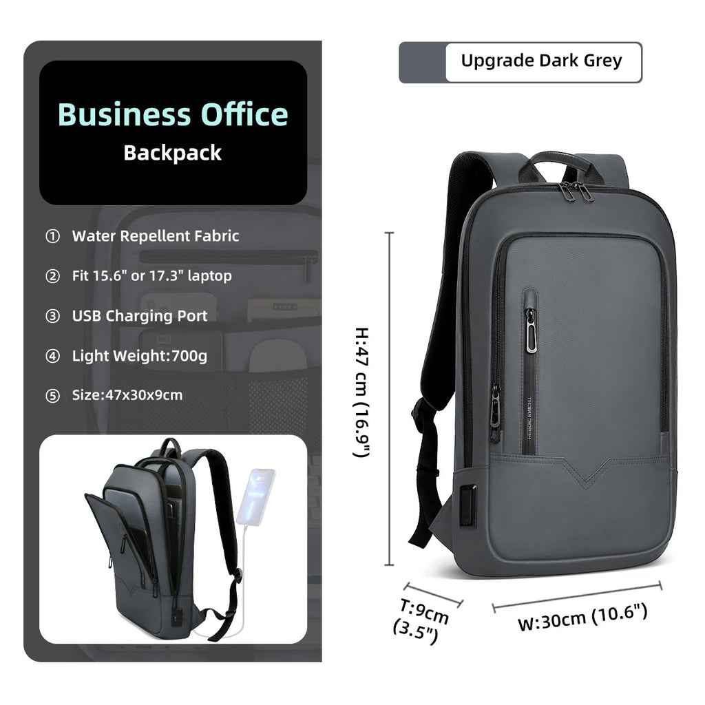 Mochila Executiva Impermeável Com Porta USB