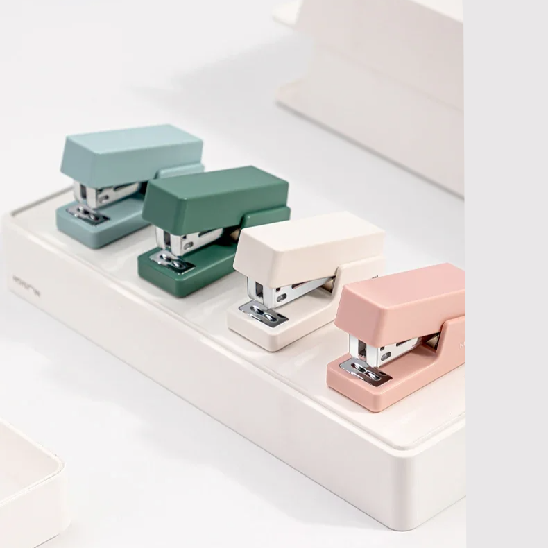 Mini Grampeador De Mesa Compacto