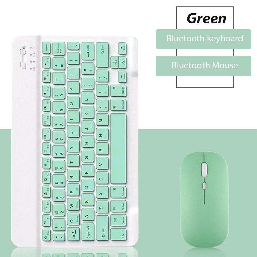 Kit Teclado E Mouse Bluetooth Sem Fio