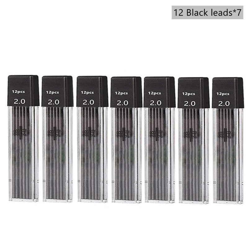 Kit Lapiseira 0.2mm Com Borracha