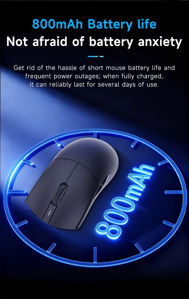 Mouse Sem Fio Bluetooth Tri Mode