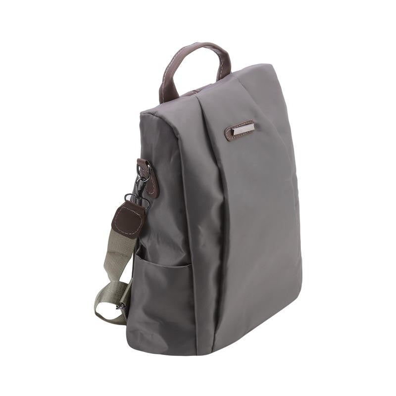 Mochila Feminina Casual Com Bolsos E Zíper