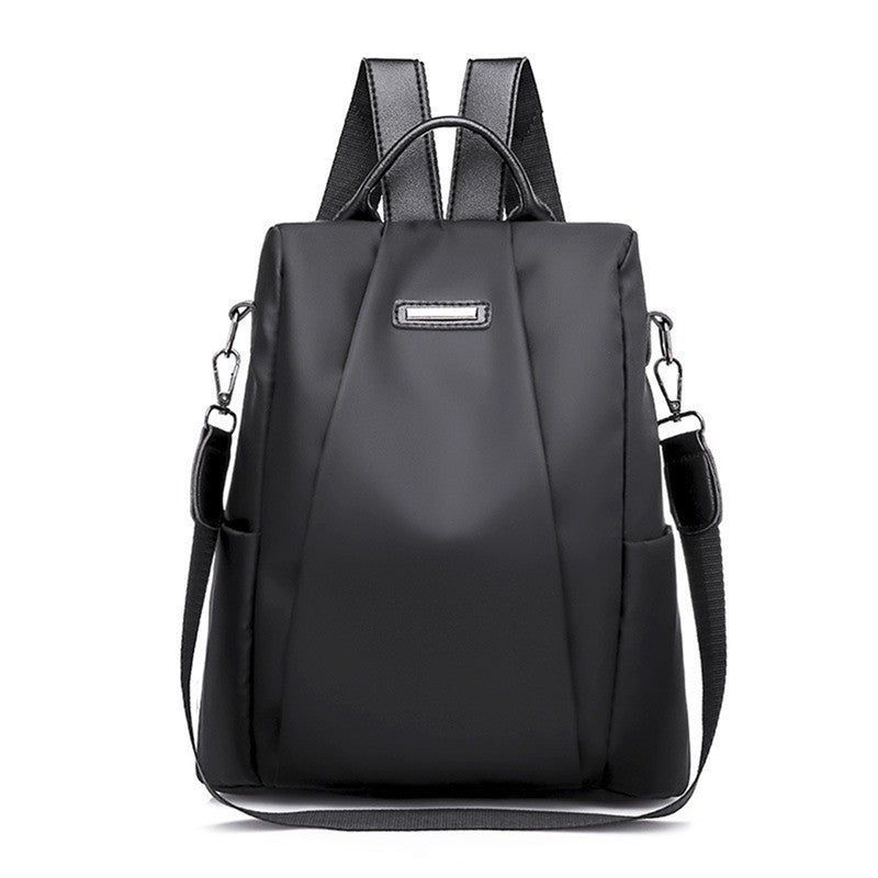 Mochila Feminina Casual Com Bolsos E Zíper