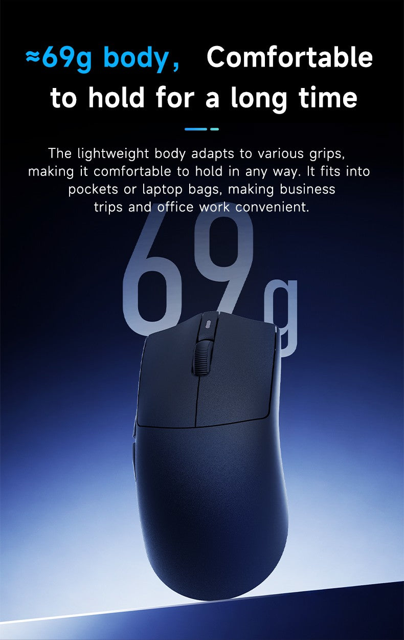 Mouse Sem Fio Bluetooth Tri Mode