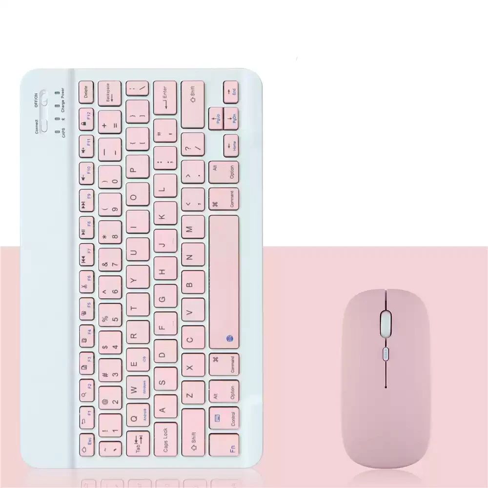 Kit Teclado E Mouse Bluetooth Sem Fio