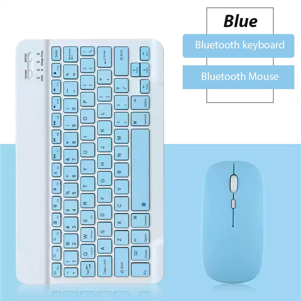 Kit Teclado E Mouse Bluetooth Sem Fio