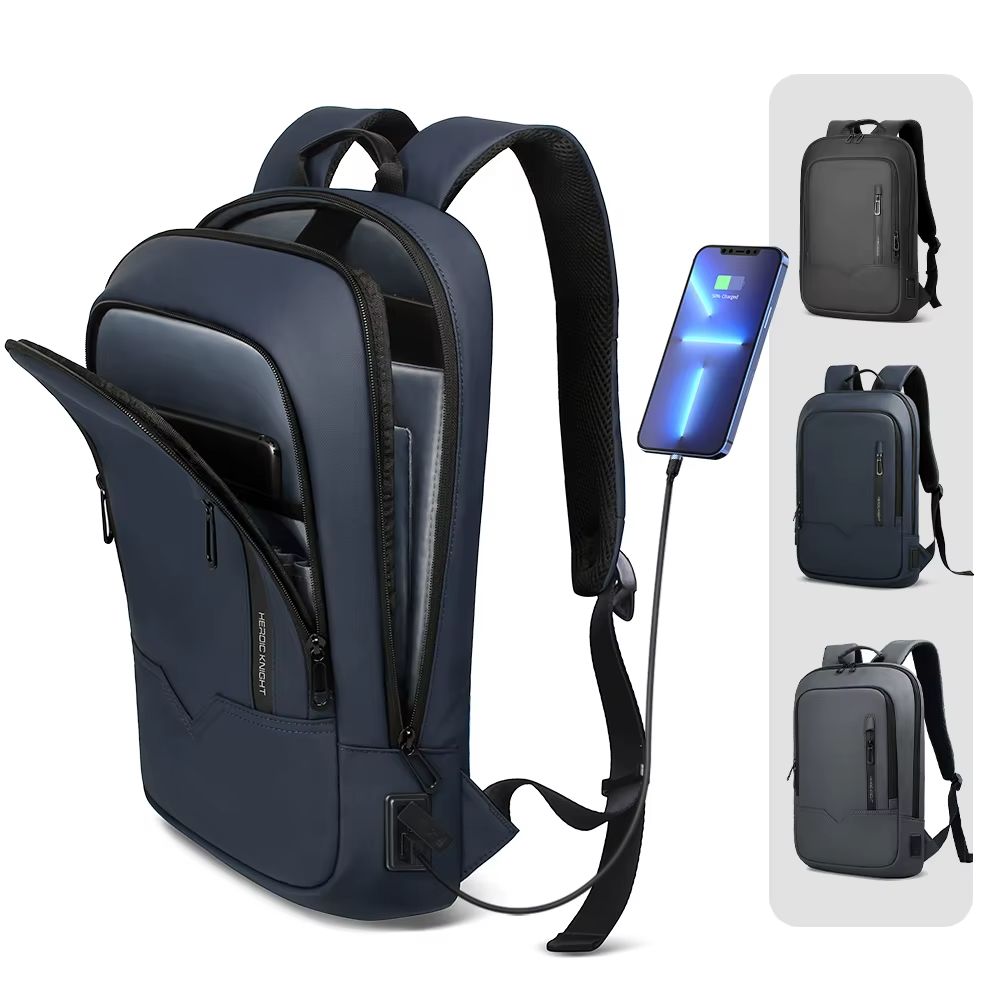 Mochila Executiva Impermeável Com Porta USB