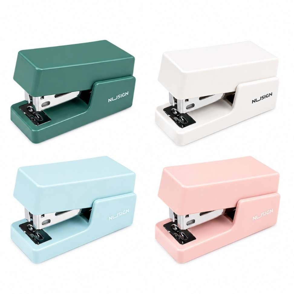 Mini Grampeador De Mesa Compacto