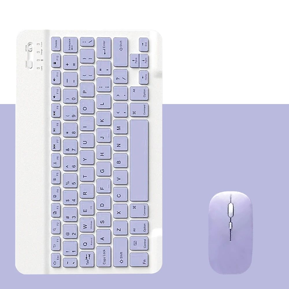 Kit Teclado E Mouse Bluetooth Sem Fio