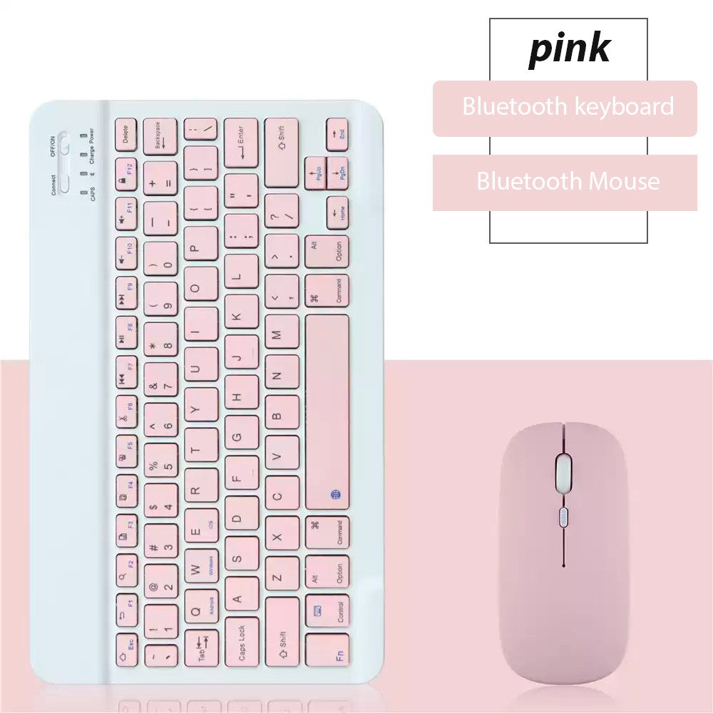Kit Teclado E Mouse Bluetooth Sem Fio
