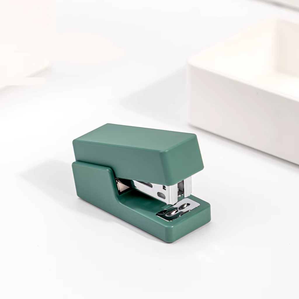 Mini Grampeador De Mesa Compacto