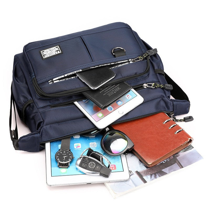 Bolsa Casual Versátil Em Tecido Oxford