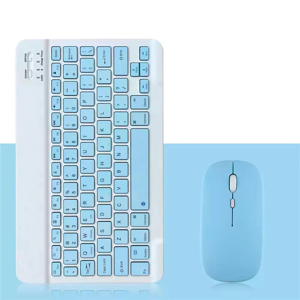 Kit Teclado E Mouse Bluetooth Sem Fio