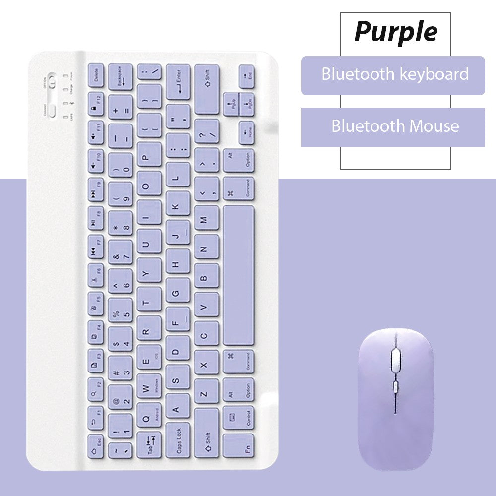 Kit Teclado E Mouse Bluetooth Sem Fio