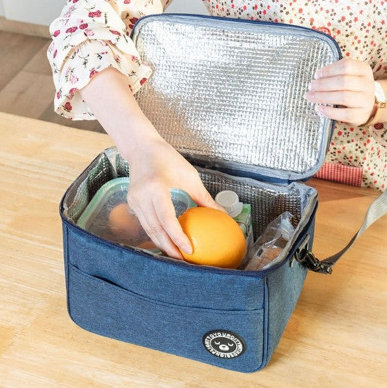 Bolsa Térmica Compacta Com Alça Ajustável