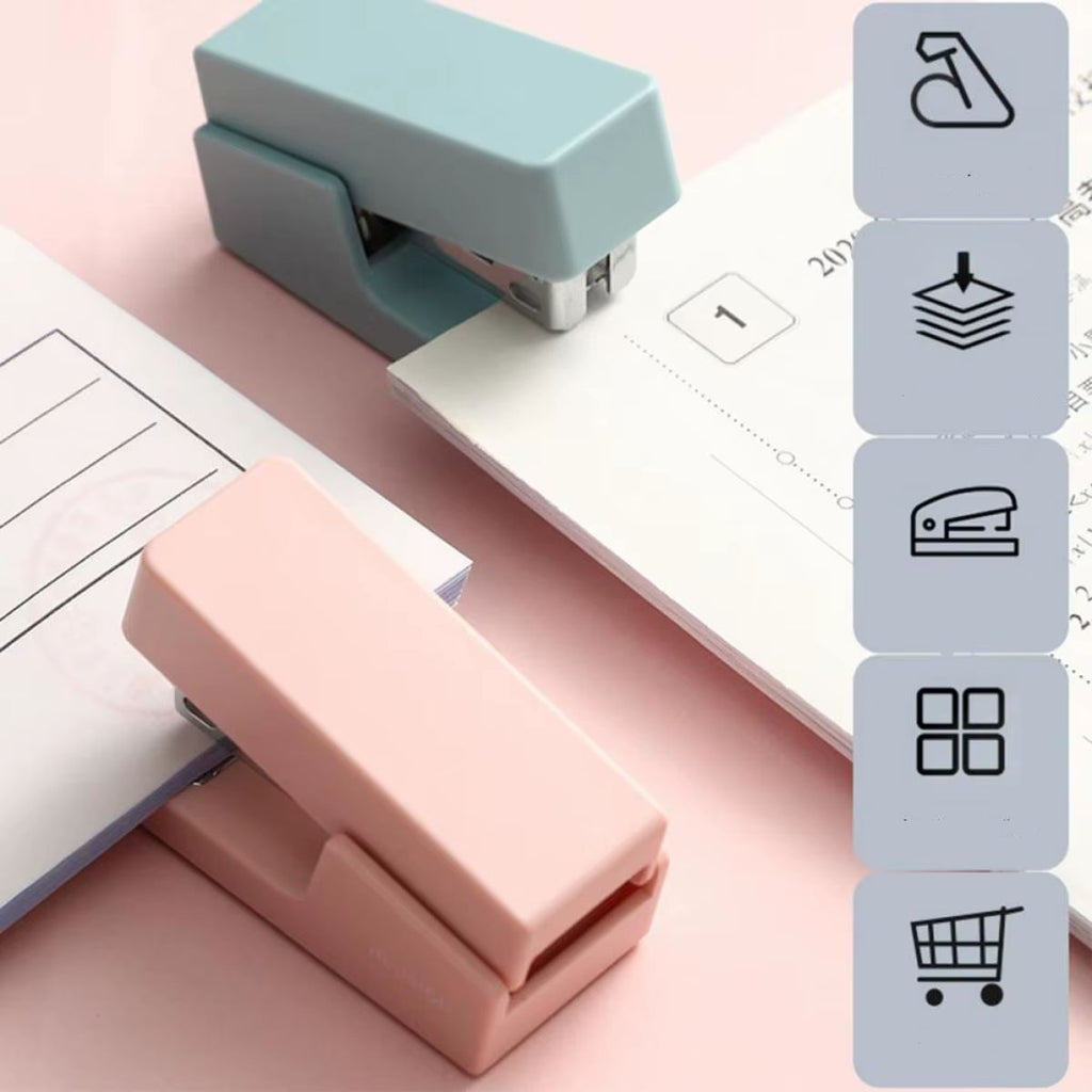 Mini Grampeador De Mesa Compacto